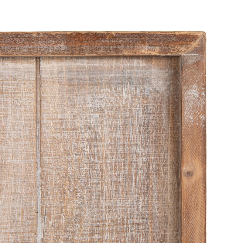 Wood Framed Wall Decor with Raised Paddles - 47.25" x 28"