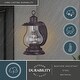 preview thumbnail 6 of 4, Vaxcel Lighting Dockside 1 Light Outdoor Wall Sconce with Clear Glass