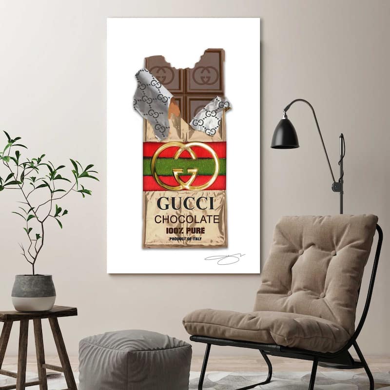 "Craving Gucci" by Jodi Print on Canvas