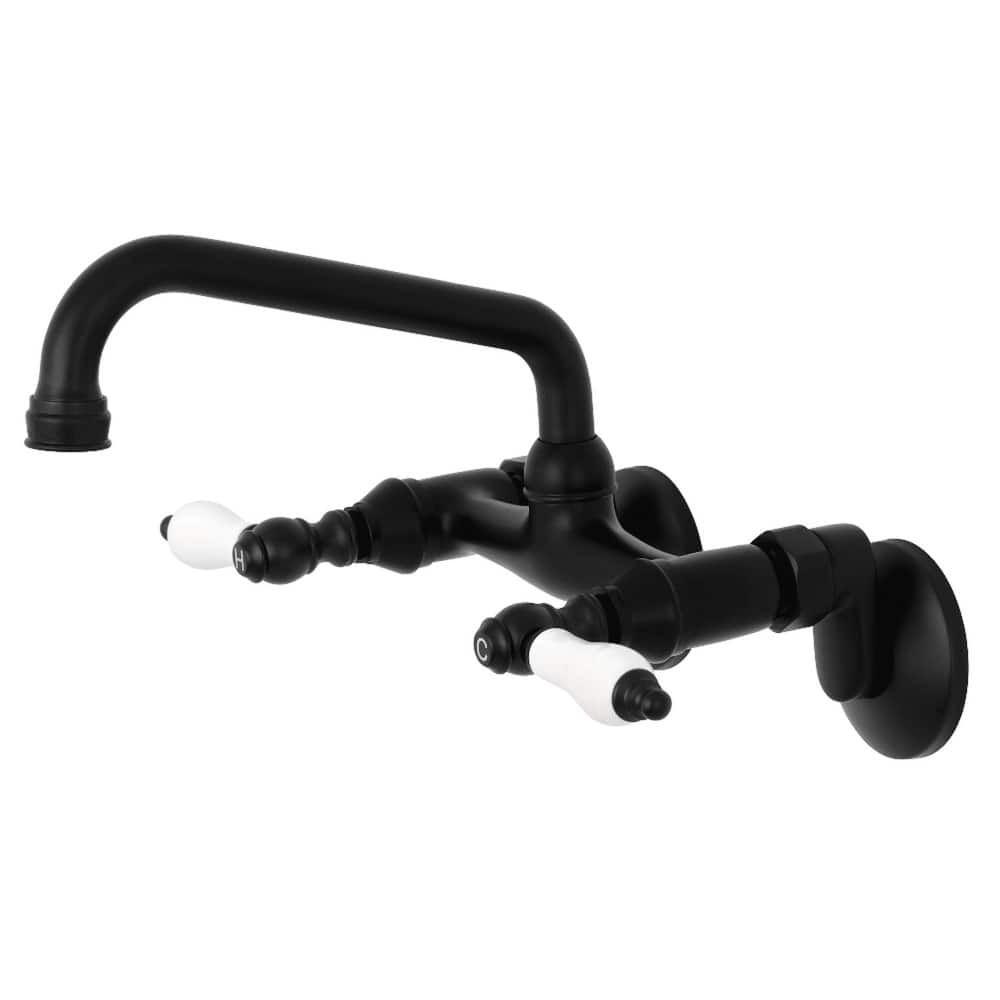 Kingston Brass Two-Handle Wall Mount Kitchen Faucet