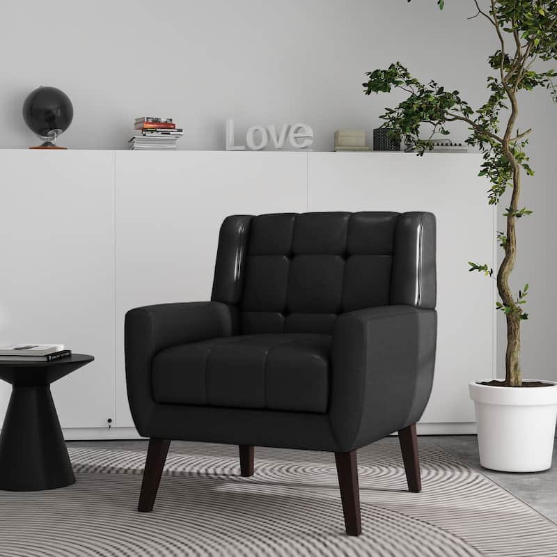 Tufted Arm Chair Upholstered Lounge Chair