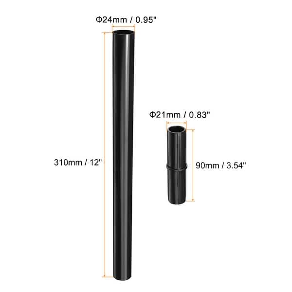 6 set Solar Torch Light Extension Pole Joint 12 Inch Landscape Light