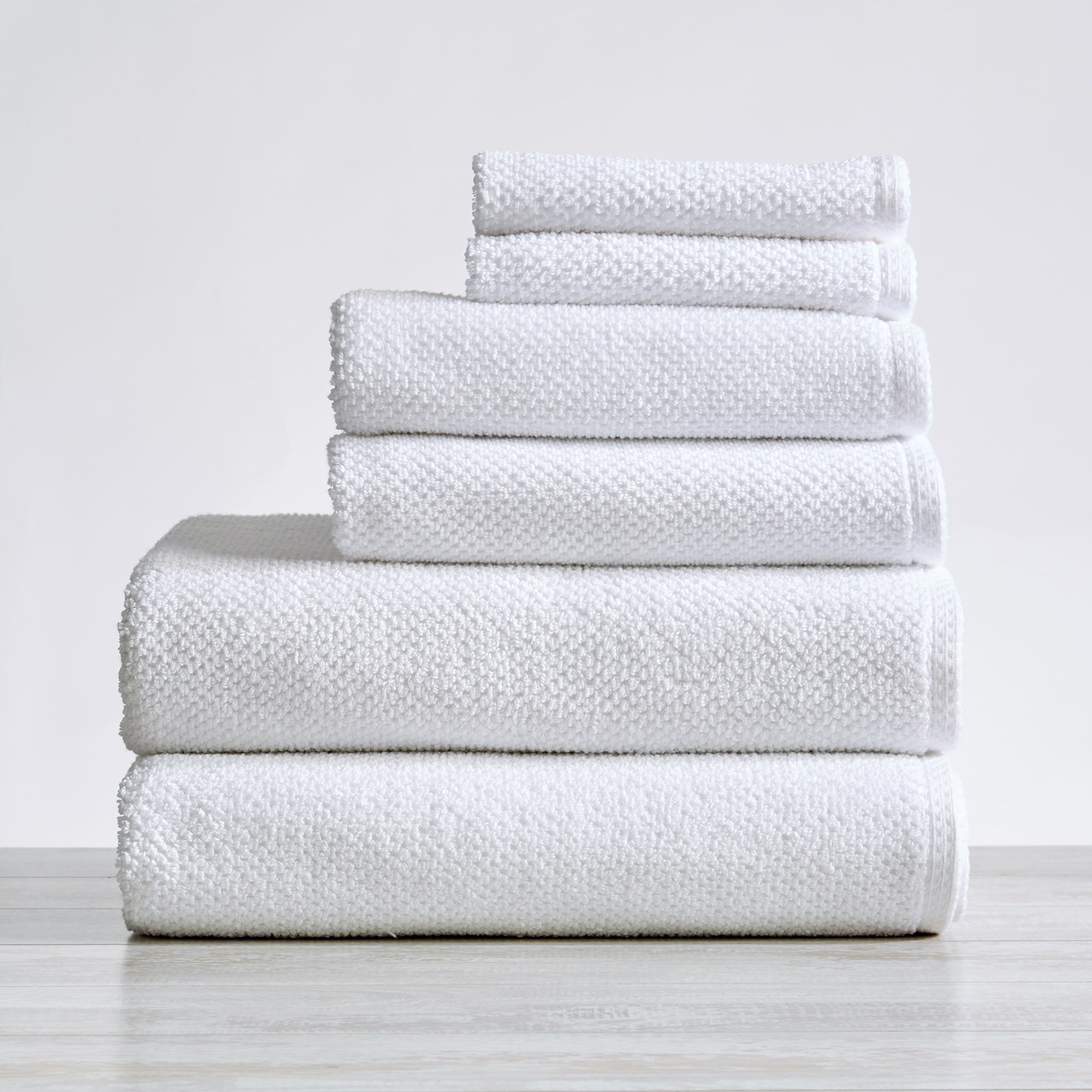 Luxurious Cotton Popcorn Textured Towel Set - Bed Bath & Beyond