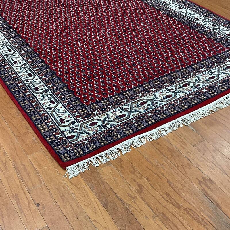 HERAT ORIENTAL Handmade Mir Wool Rug - 5'8 x 8'1