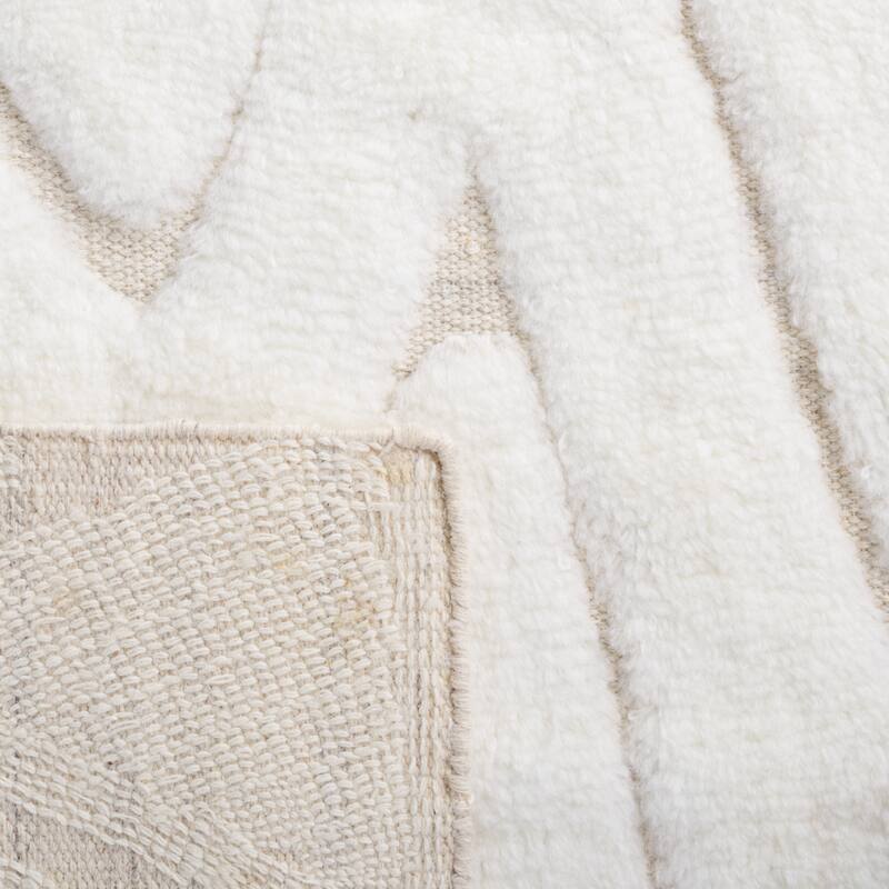 SAFAVIEH Handmade Manhattan Alberdine Modern Wool Rug