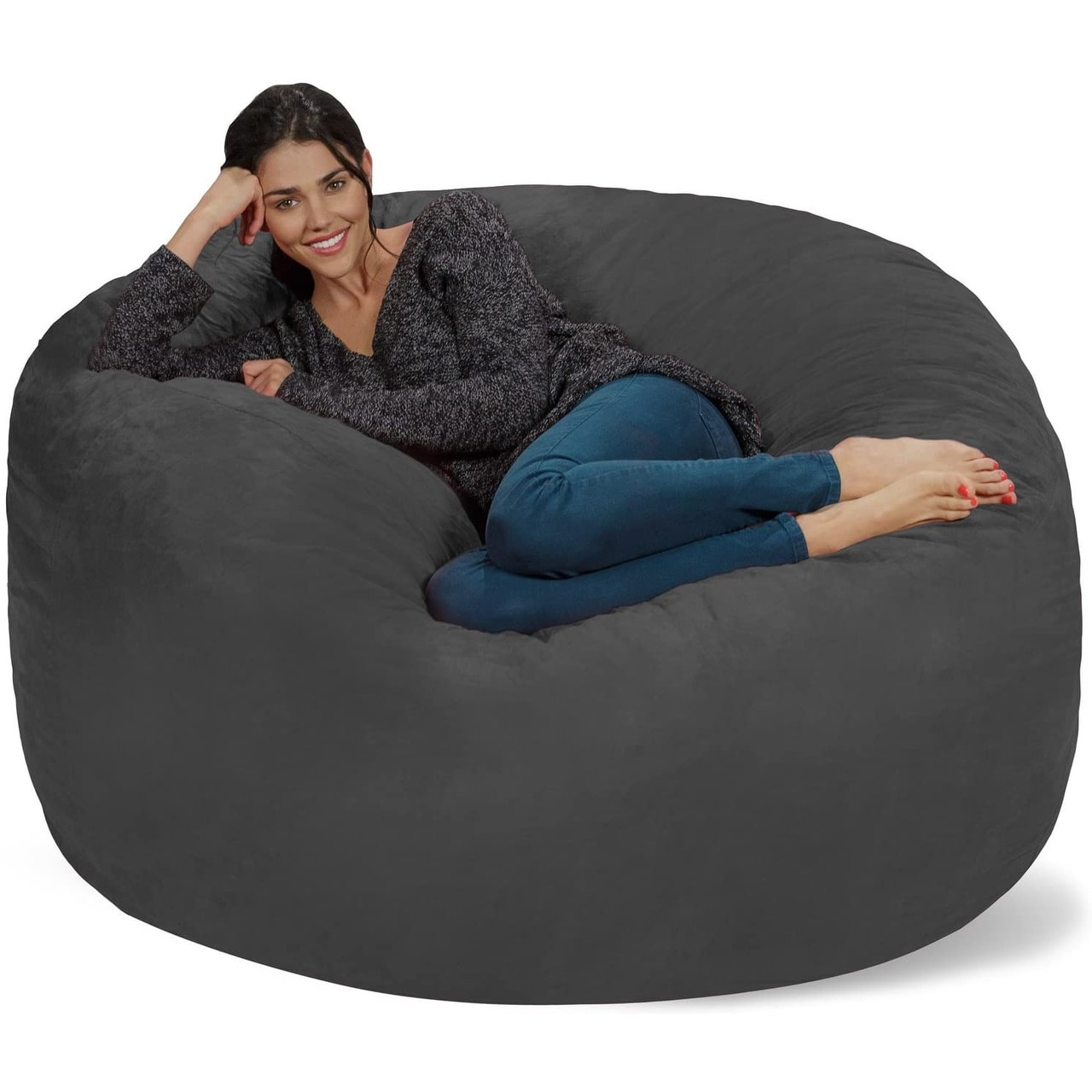 Comfy sacks 8 ft hot sale memory foam bean bag chair
