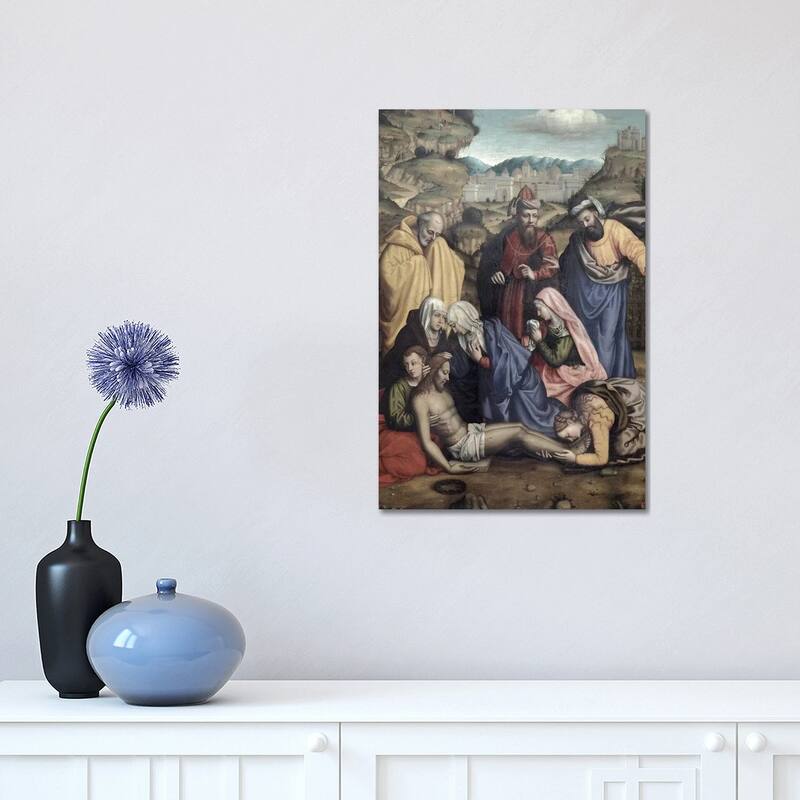 iCanvas "Lamentation, 1550" by Sister Plautilla Nelli Canvas Print - 18x12x1.5