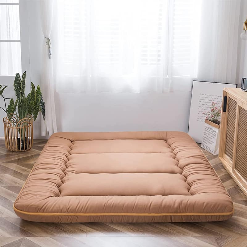 Traditional Japanese Foldable & Portable Floor Futon Mattress