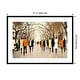 preview thumbnail 33 of 38, Poets Walk by Lorraine Christie Framed Art Print 41 x 30 in - Black