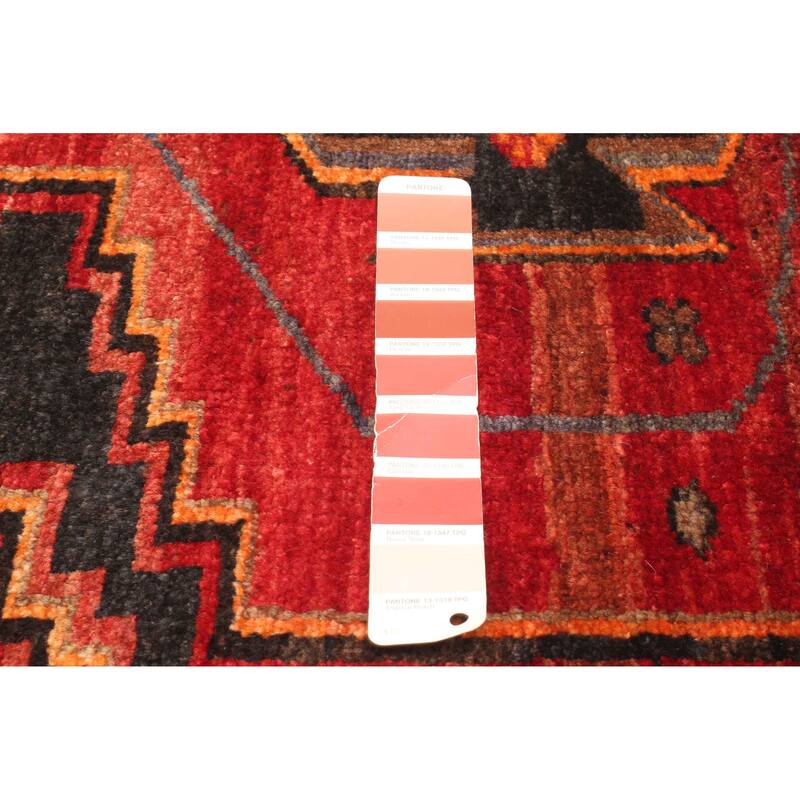 ECARPETGALLERY Hand-knotted Konya Anatolian Dark Red Wool Rug - 3'3 x 6'4