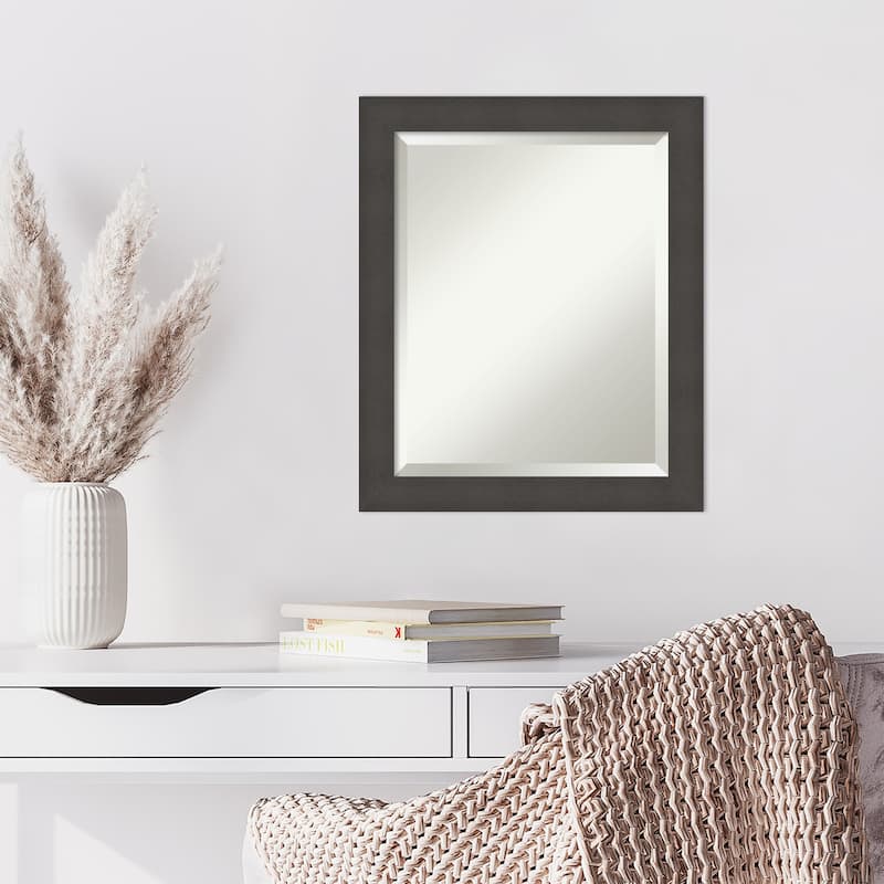 Blaine Narrow Beveled Framed Wall Mirror