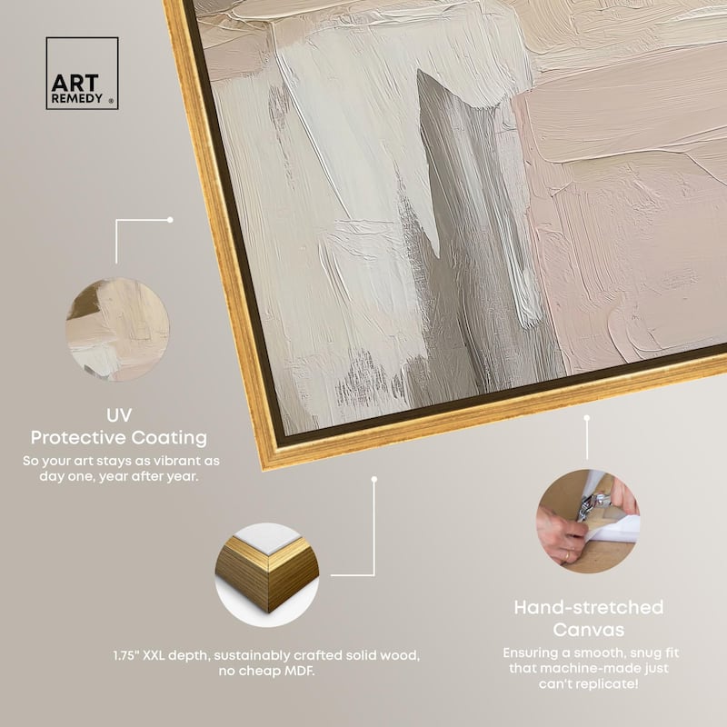 Subtle Earth Tones II Canvas by Art Remedy