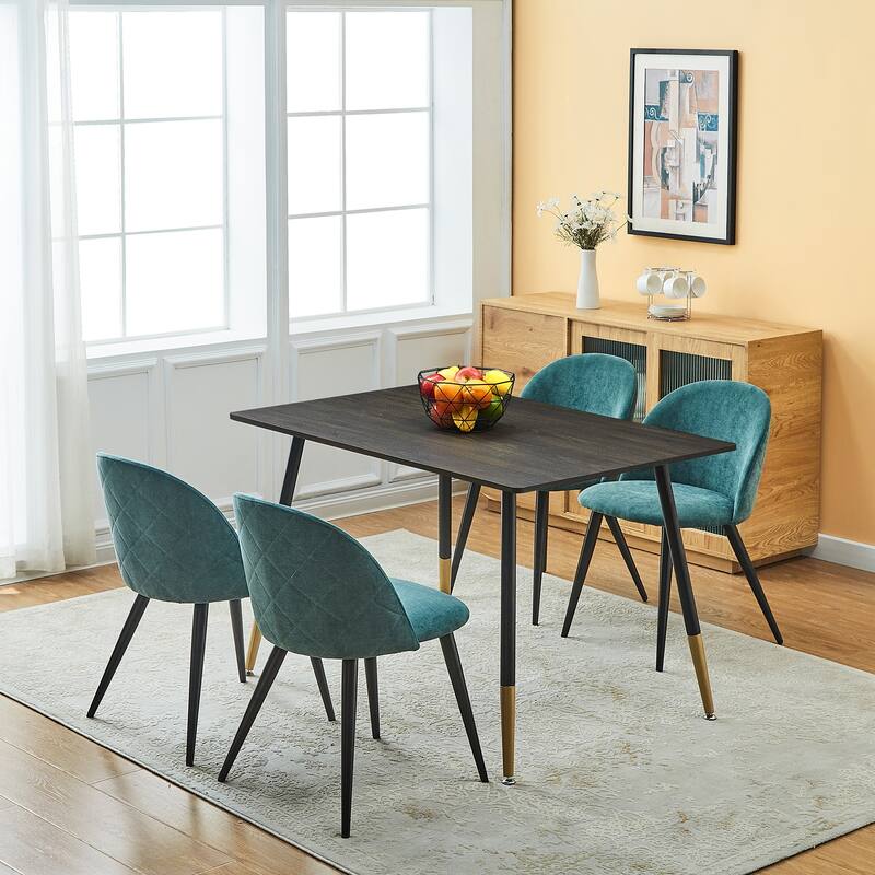 Carson Carrington MidCentury Modern Velvet Dining Chair Set of 2 On