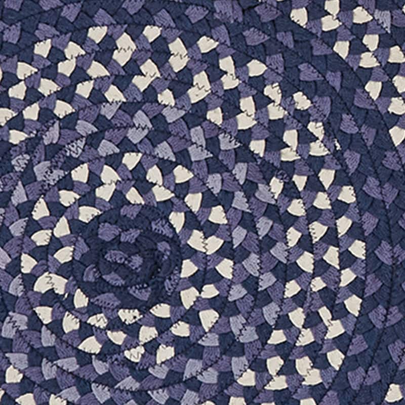 Park Designs Bluestone Braided Blue Indoor Rug Runner 30" x 72" - 2'6"x6'