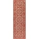 preview thumbnail 27 of 52, Gracewood Hollow Hopkinson Hand-tufted New Zealand Wool Area Rug 2'6" x 8' Runner - Red - Rectangle