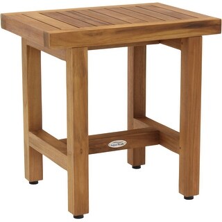 Patented Spa Lotus Teak Shower Bench - Bed Bath & Beyond - 39289733