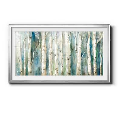 Birch River Walk- Premium Gallery Framed Print - Ready to Hang