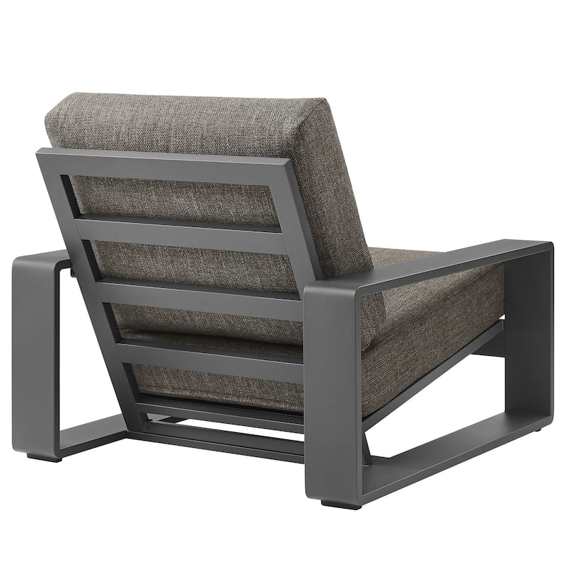 Lirienne Outdoor Patio Aluminum Armchair