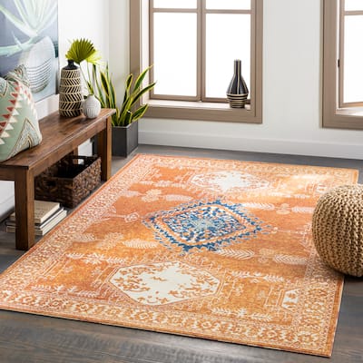 Artistic Weavers Jon Indoor/ Outdoor Tribal Medallion Area Rug