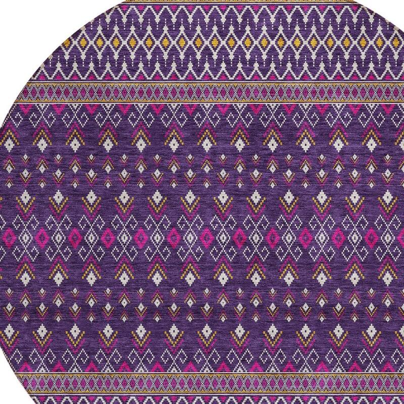 HomeRoots Tribal Transitional Rectangle Outdoor Rug