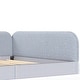 preview thumbnail 87 of 124, Bonwell Upholstered Teddy Fleece Montessori Floor Bed with Half-Enclosed & Curved Guardrails for Kids by GDFStudio