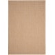 preview thumbnail 78 of 138, SAFAVIEH Courtyard Judi Indoor/ Outdoor Patio Backyard Rug 5'3" x 7'7" - Natural/Cream