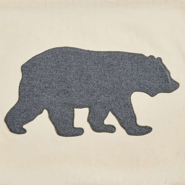 eddie bauer bear pillow
