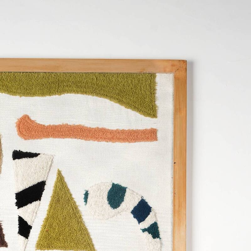 Organic Impressions Wall Art - Orange