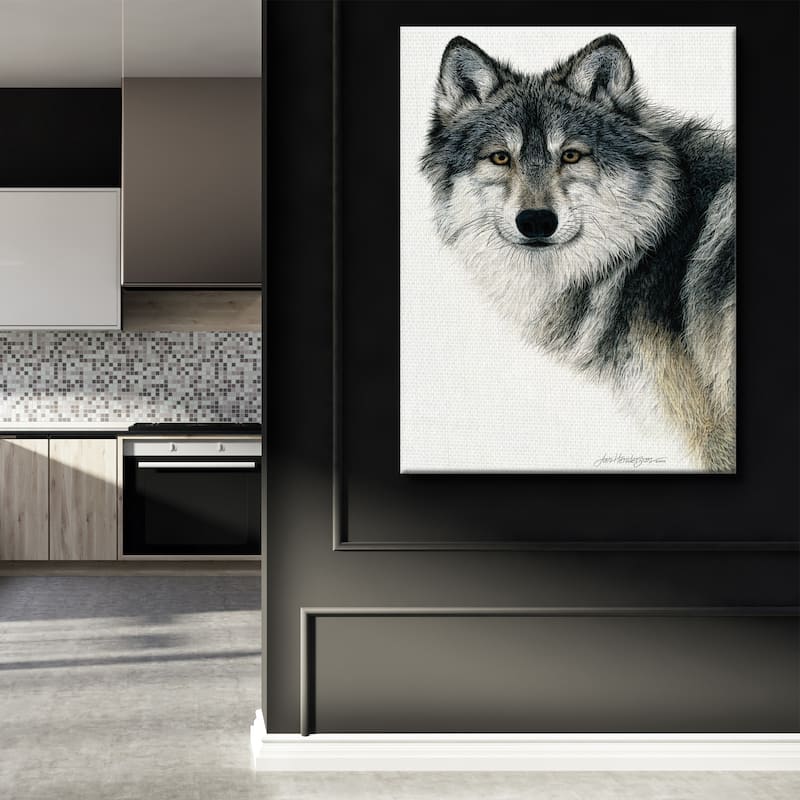 Silent Watch by Jan Henderson Canvas Art Print