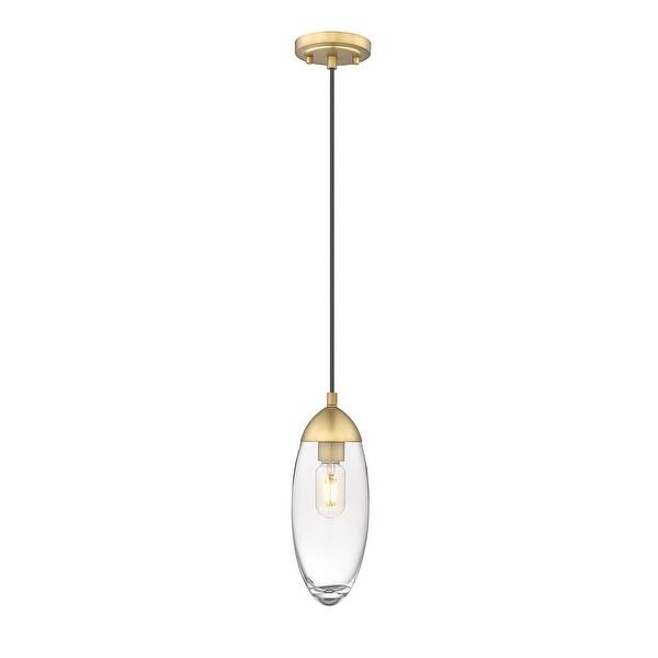 slide 2 of 8, Arden 1 Light Pendant - Rubbed Brass
