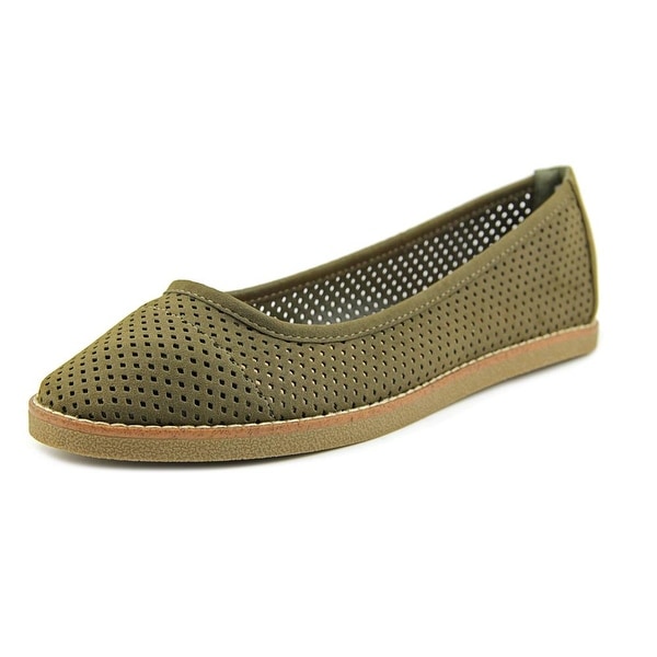 Rocket Dog Kaira Women Round Toe Synthetic Green Flats