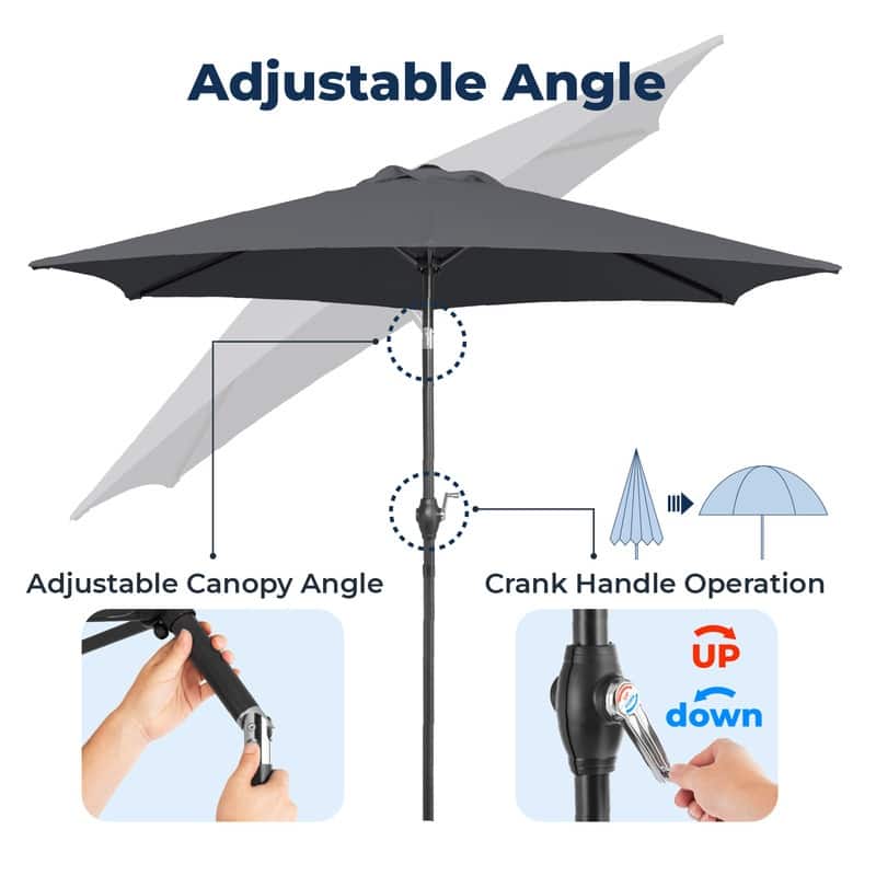 amazon best selling outdoor patio umbrella Amazon.com : AreShark 9 FT Patio Umbrella for Outdoor, Outdoor Table  Umbrella with Push Button Tilt and Crank, Outdoor Patio Umbrellas with 8  Sturdy Ribs for Market, Garden, Pool (Beige) : Patio,