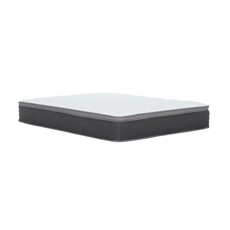 Equilibria 12-Inch Medium Gel Foam Hybrid Euro Top Mattress in a Box