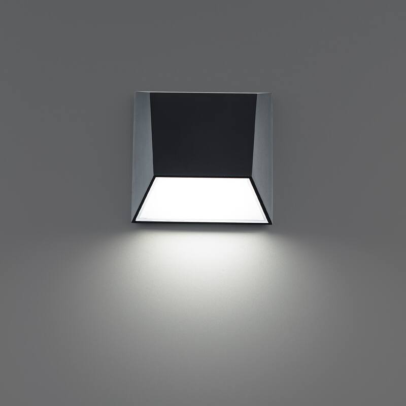 WAC Lighting WS-W27106-40 Atlantis 6" Tall LED Outdoor Wall Sconce Set