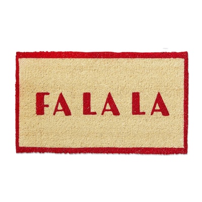 Fa La La Coir Mat