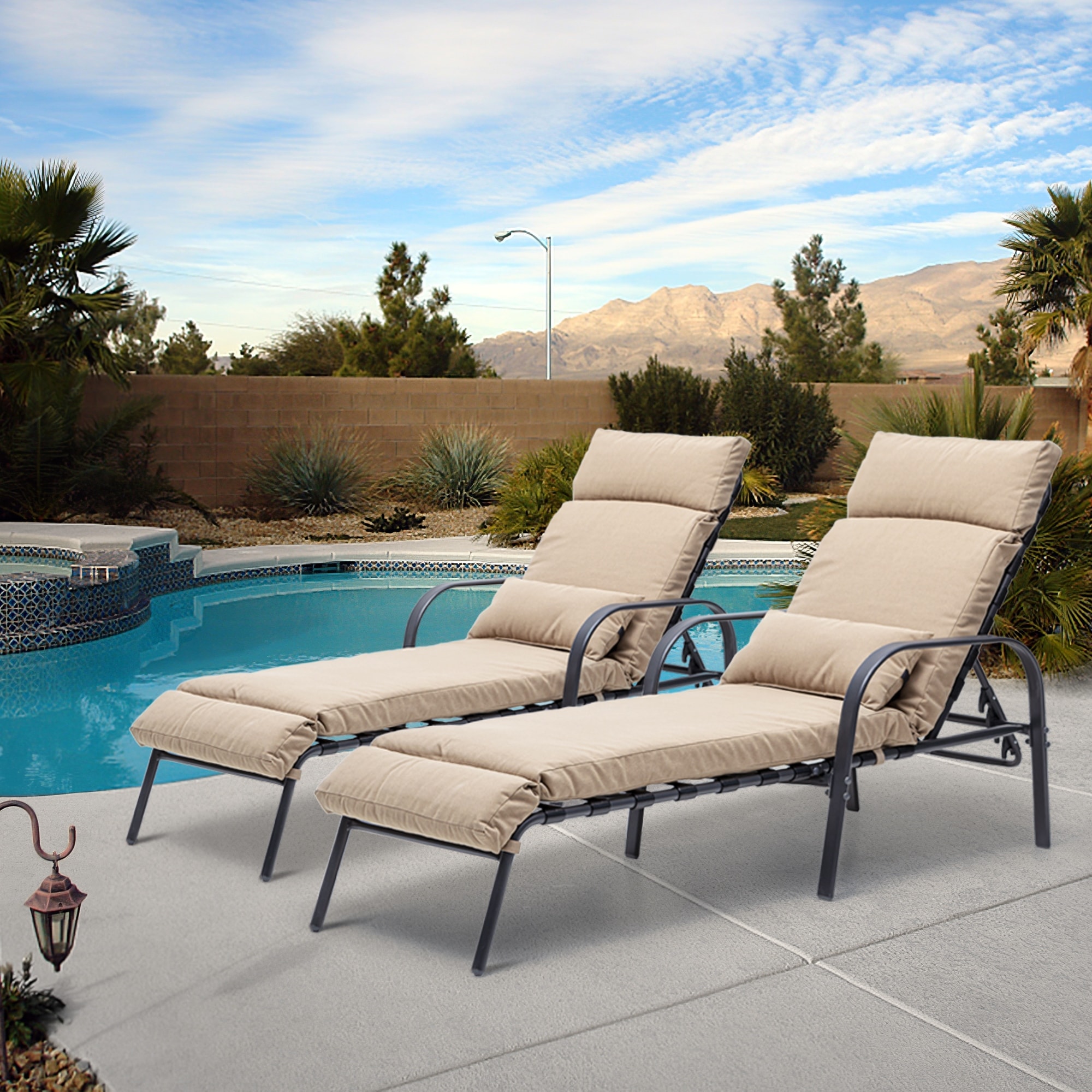 Adjustable chaise lounge indoor outlet
