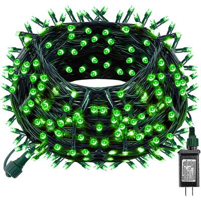 240 LED Christmas String Lights, 78 FT (Green) - Yellow