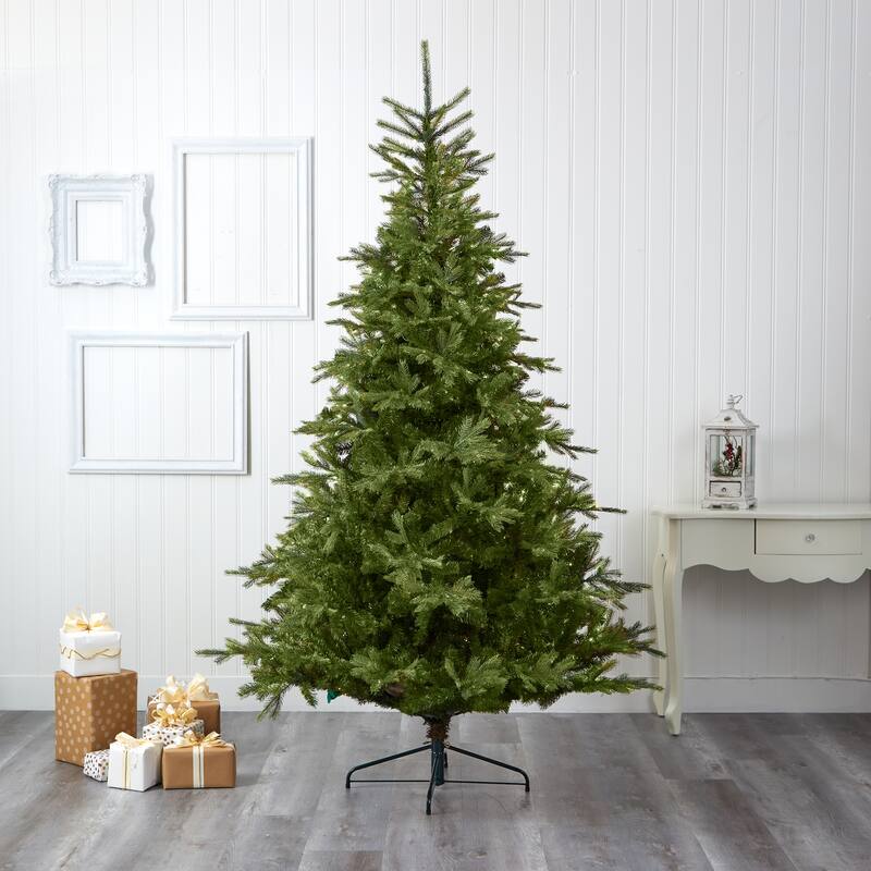 8' North Carolina Spruce Artificial Christmas Tree - 8 Foot - Green