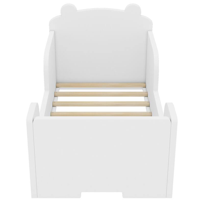 Cribs for boys and girls, bear shaped toddler beds