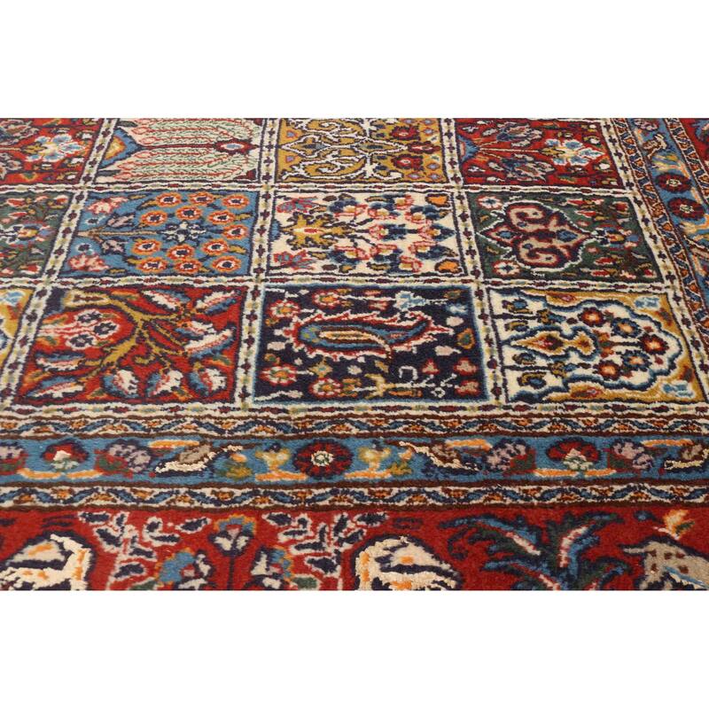 ECARPETGALLERY Hand-knotted Kayseri Vintage Red Silk, Wool Rug - 3'2 x 4'8
