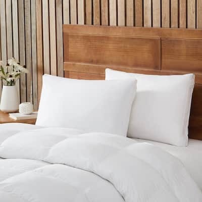 3-in-1 Adjustable Down Alternative Pillow By DOWNLITE® (Hypoallergenic) - White