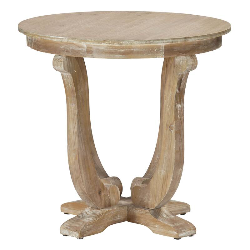 Tinley Fir Wood End Table, Natural