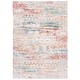preview thumbnail 11 of 10, SAFAVIEH Calista Shag Oltiana Abstract 1-inch Thick Rug 4'5" x 6'5" - Ivory/Beige - Rectangle