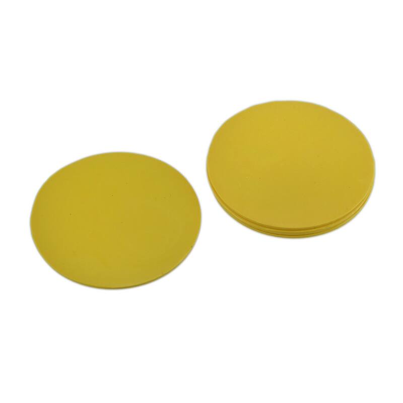 Set Of 4 Fosters Lager Rubber Coasters Mini Beverage Mats - 0.13 X 2.5 X 2.5 inches