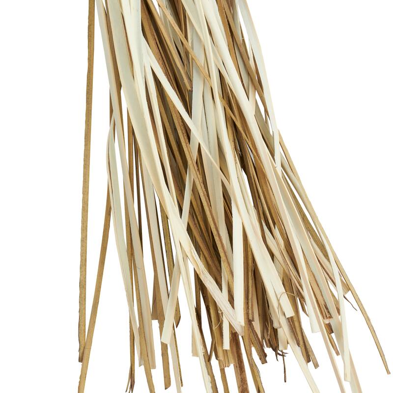 Brown Dried Plant Palm Leaf Home Decor Natural Foliage with Grass