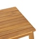 preview thumbnail 10 of 9, Annisa Outdoor Acacia Wood Chat Set by Christopher Knight Home