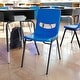 preview thumbnail 2 of 19, Ergonomic Heavy-Duty Flex Comfort Classroom Stack Chair - 17.5"W x 20.25"D x 32.5"H
