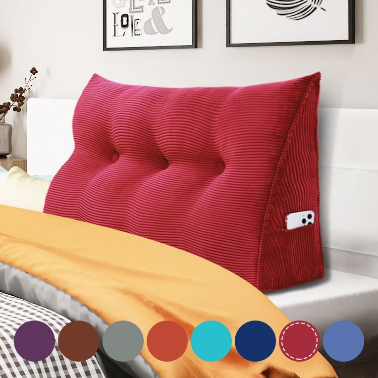 WOWMAX wedge pillow cover ONLY DON T buy if you are a new