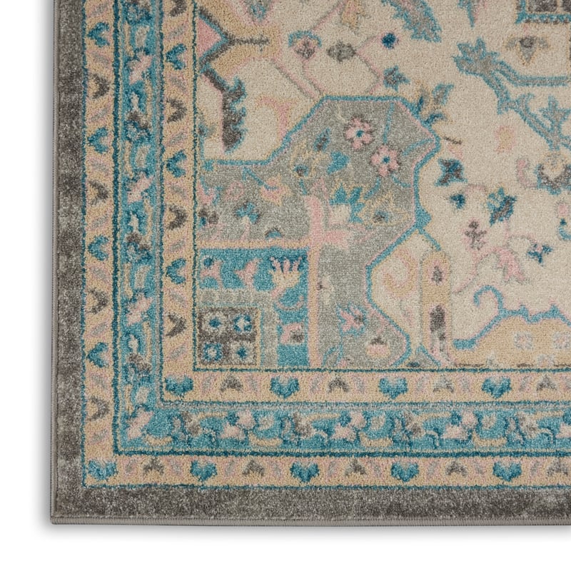 Nourison Tranquil Persian Vintage Oushak Area Rug