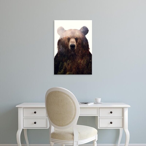 Easy Art Prints Andreas Lie's 'King of the Forest' Premium Canvas Art